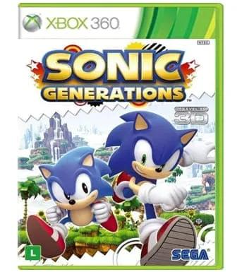 Sonic Generations - Xbox 360 Mídia Digital